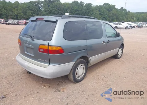 1999 Toyota Sienna Xle from USA, damaged, VIN 4T3ZF13C4XU169641